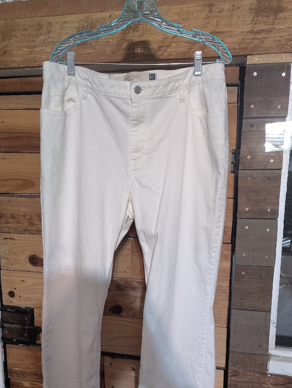 GAP Cream Boot Cut Women's Jeans